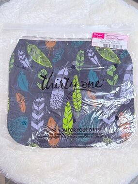 Thirty-one Studio 31 Interchangeable Flaps Floral Pebble Lot of 3 -NEW